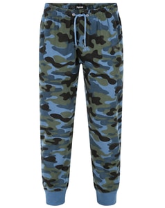 Bigdude Camo Sweatpants Navy